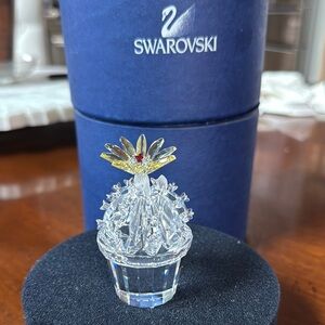 Swarovski Crystal Flowering Cactus